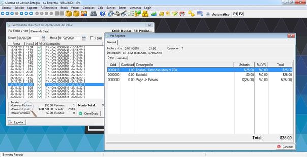 SD Gestion Medium PDV - Operaciones del Punto de Venta