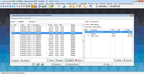 SD Gestion Medium S&uacute;per- Auditor&iacute;a de Operaciones